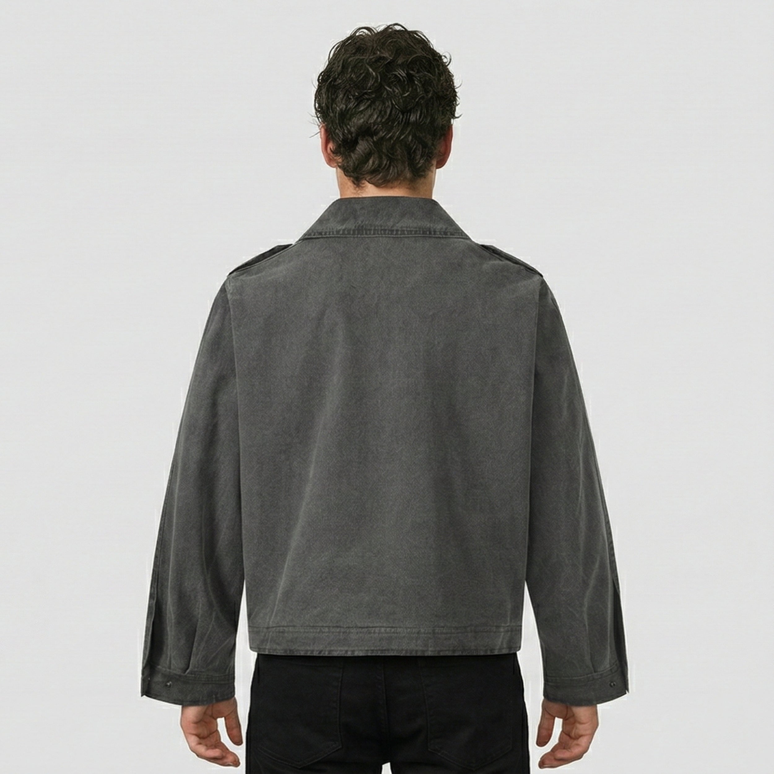 MASON DISTRESSED DENIM JACKET