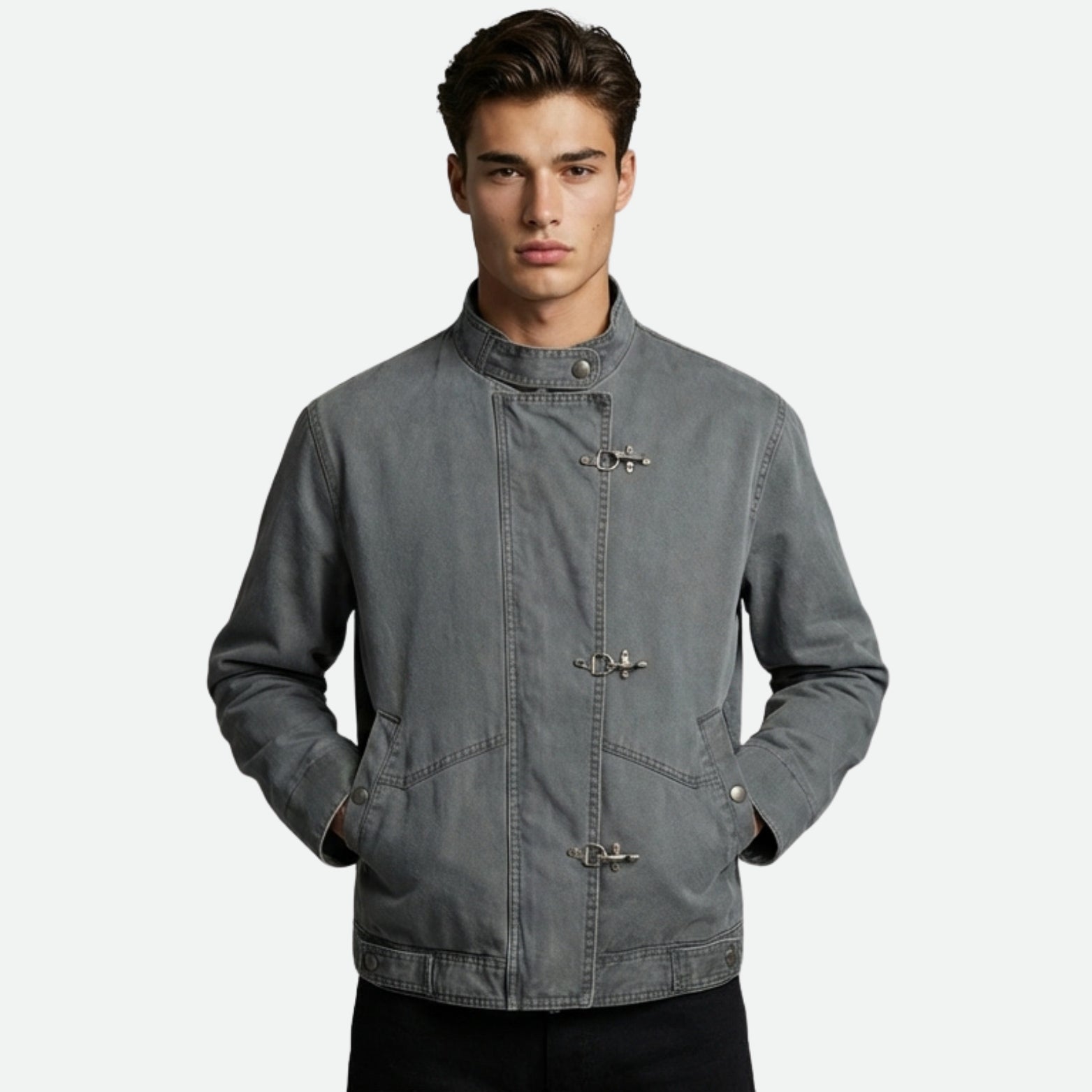 CLAYTON WASHED DENIM JACKET