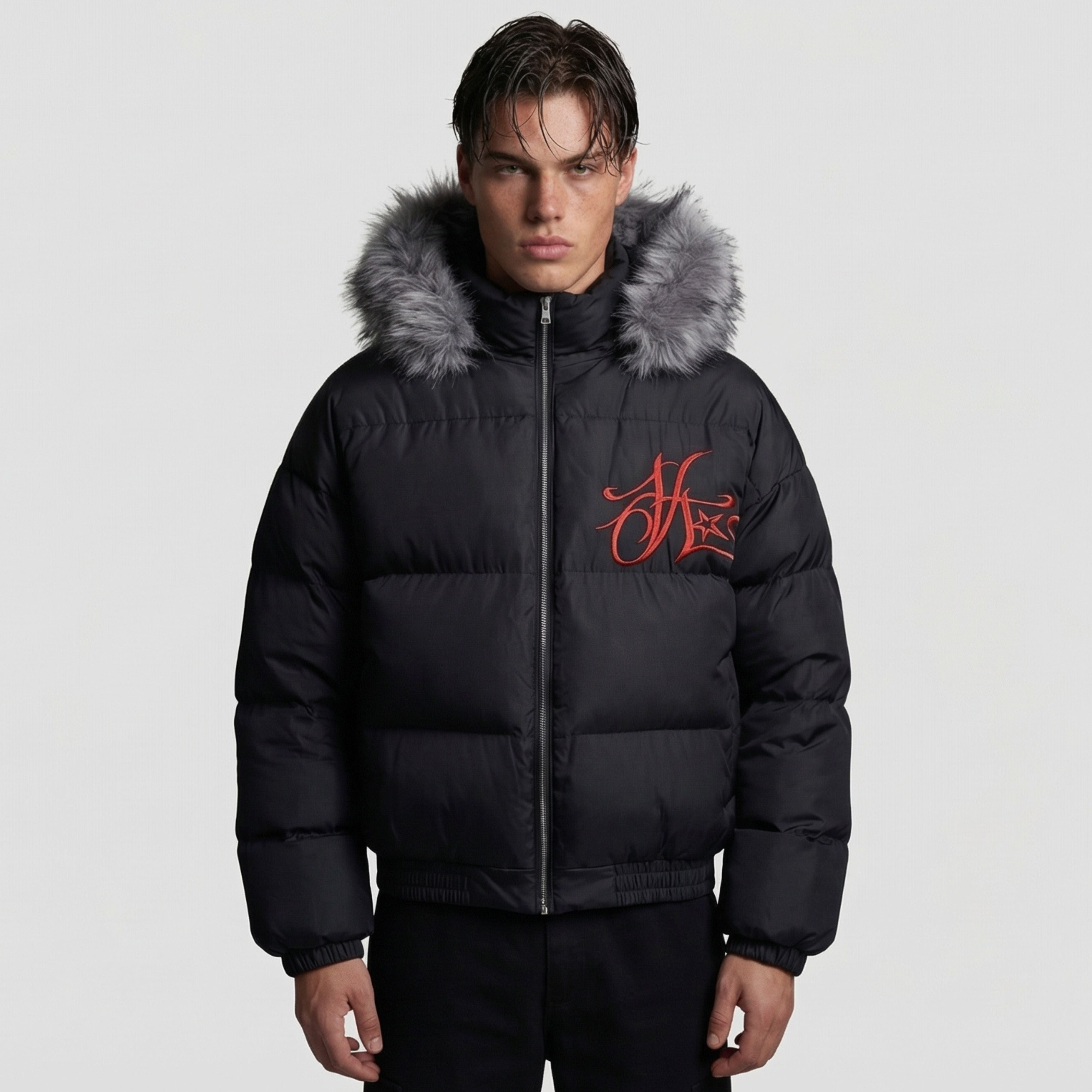 WAYNE FUR COLLAR JACKET