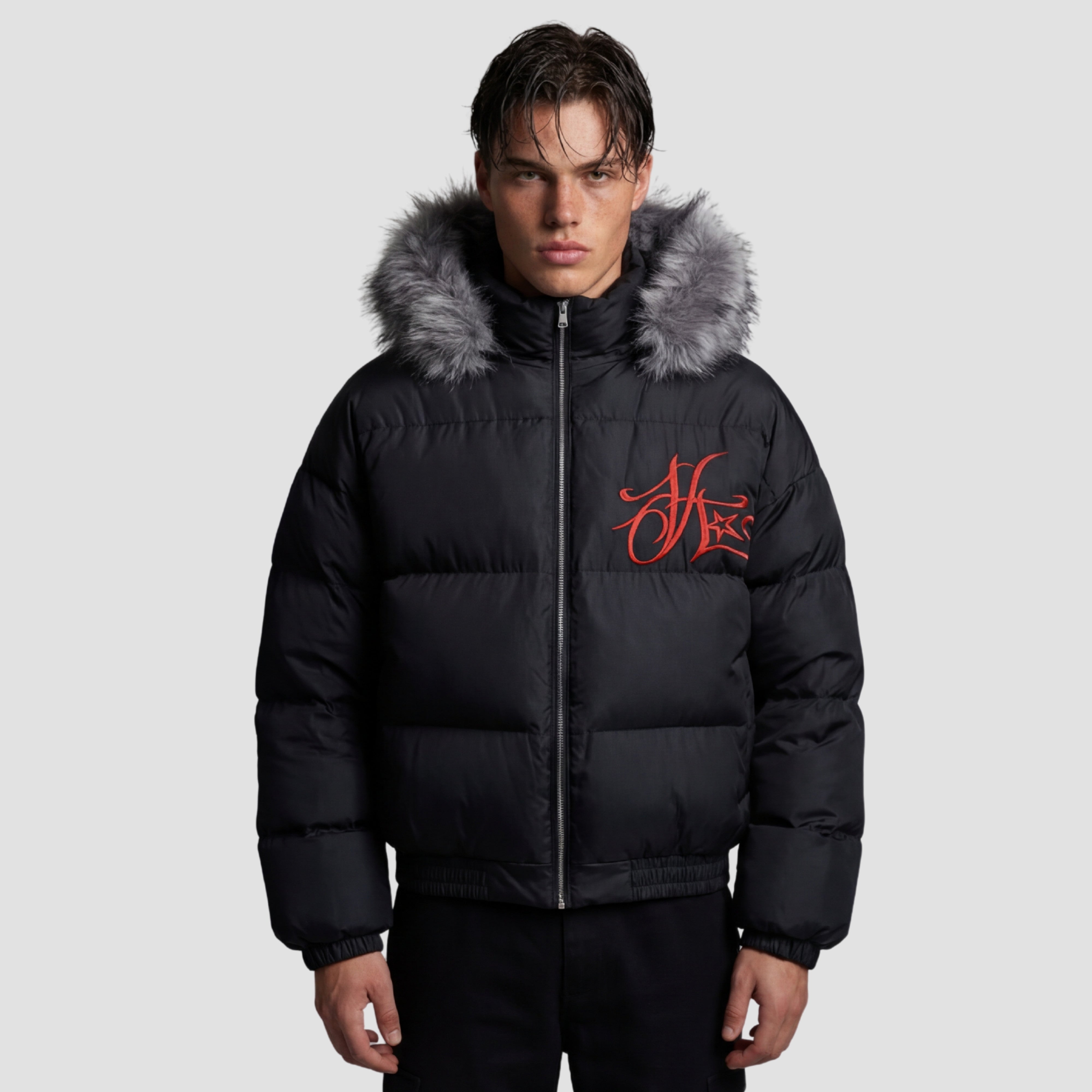 WAYNE FUR COLLAR JACKET