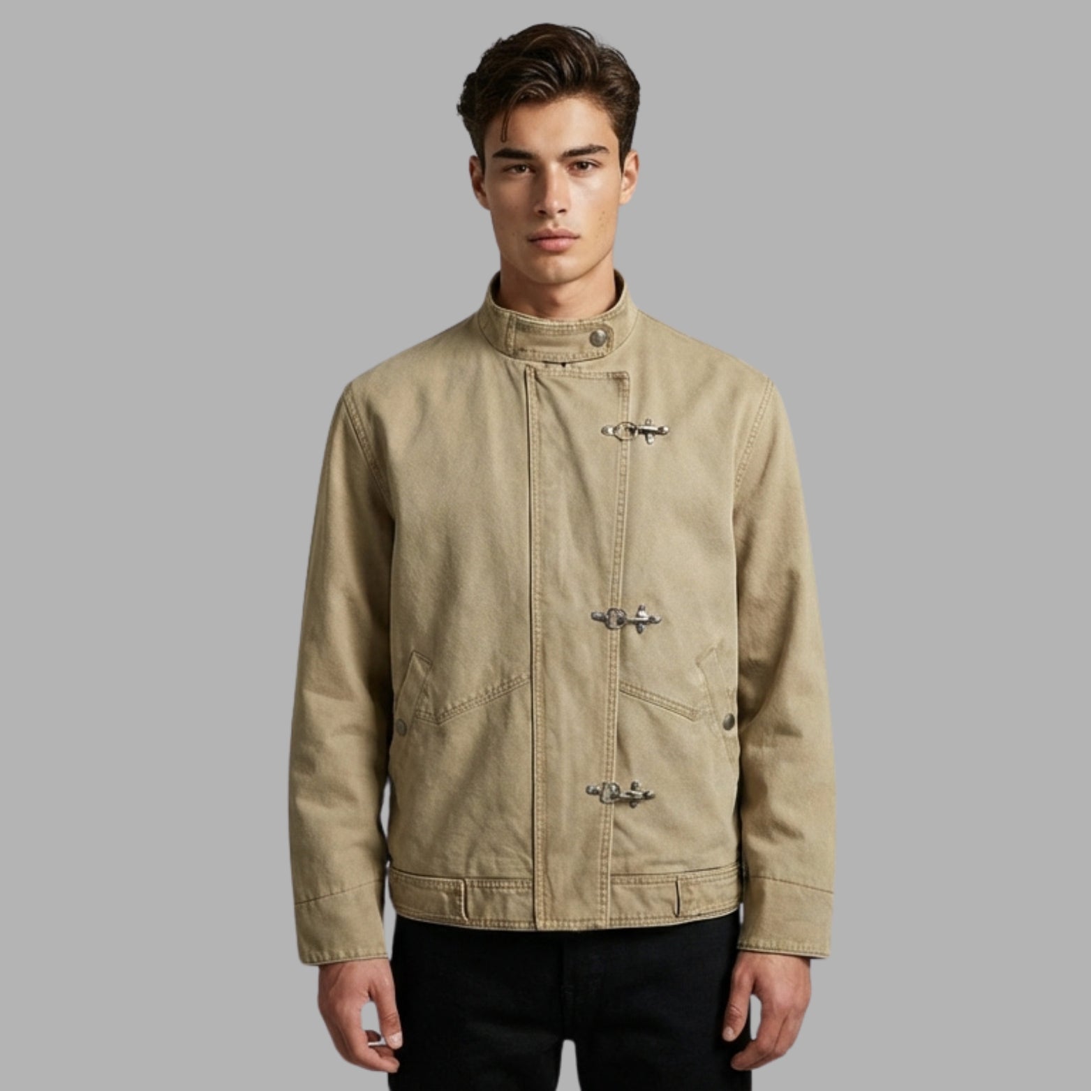 CLAYTON WASHED DENIM JACKET