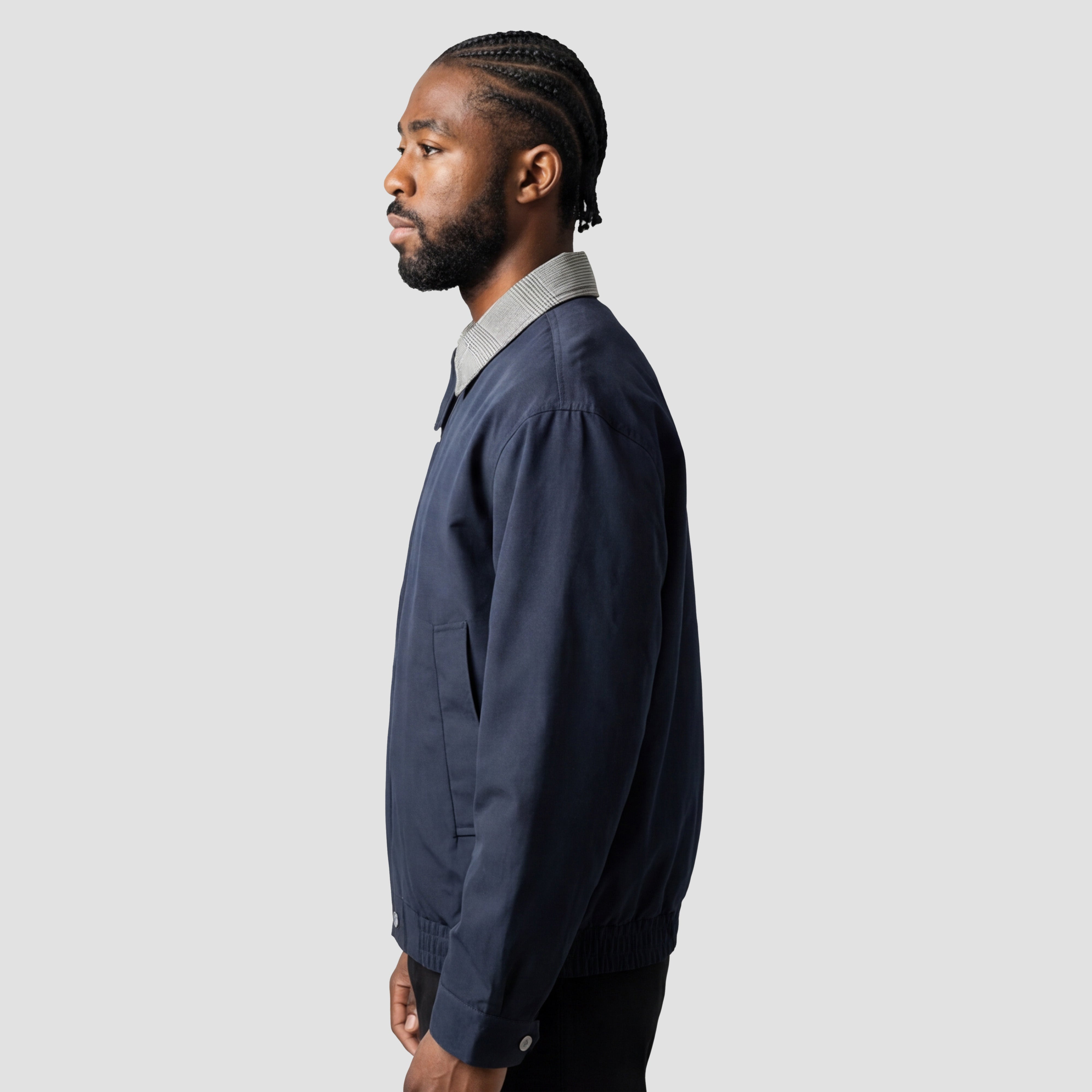 ETHAN STRUCTURED PLAID JACKET