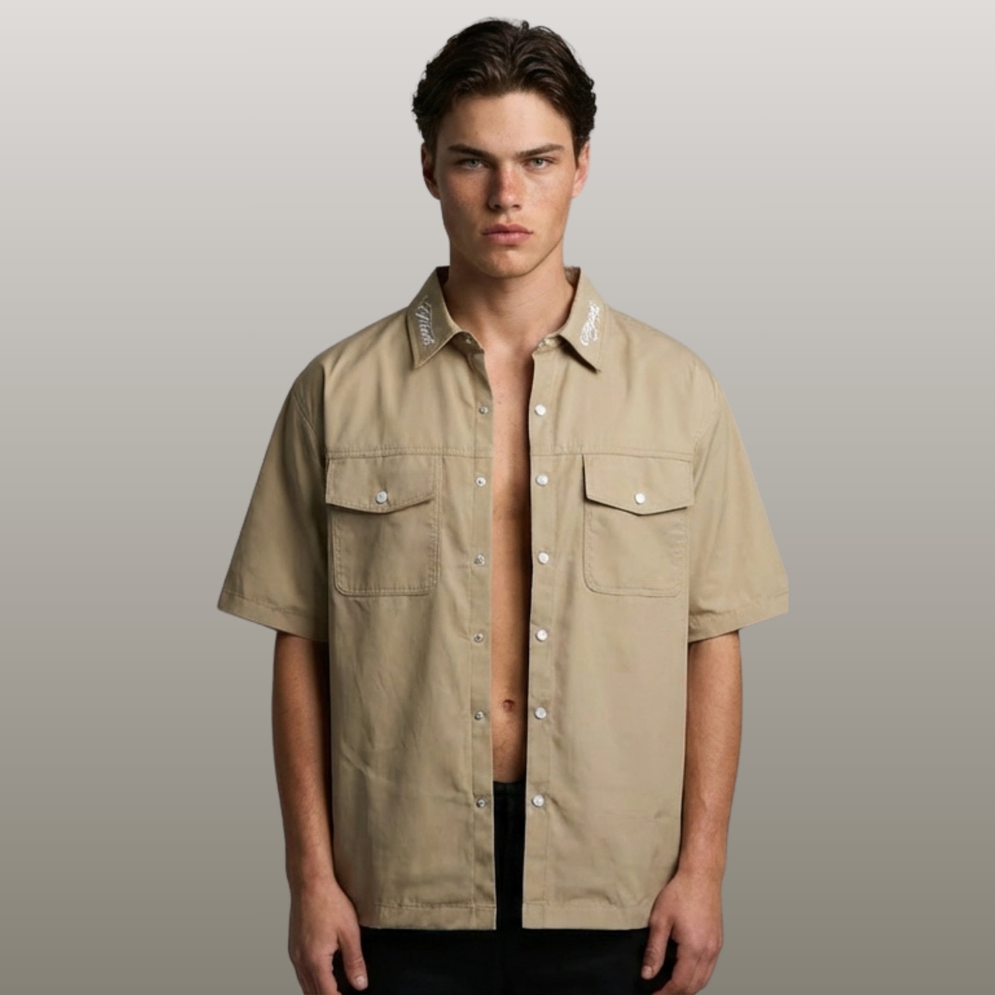 MAVERICK EMBROIDERED TEE