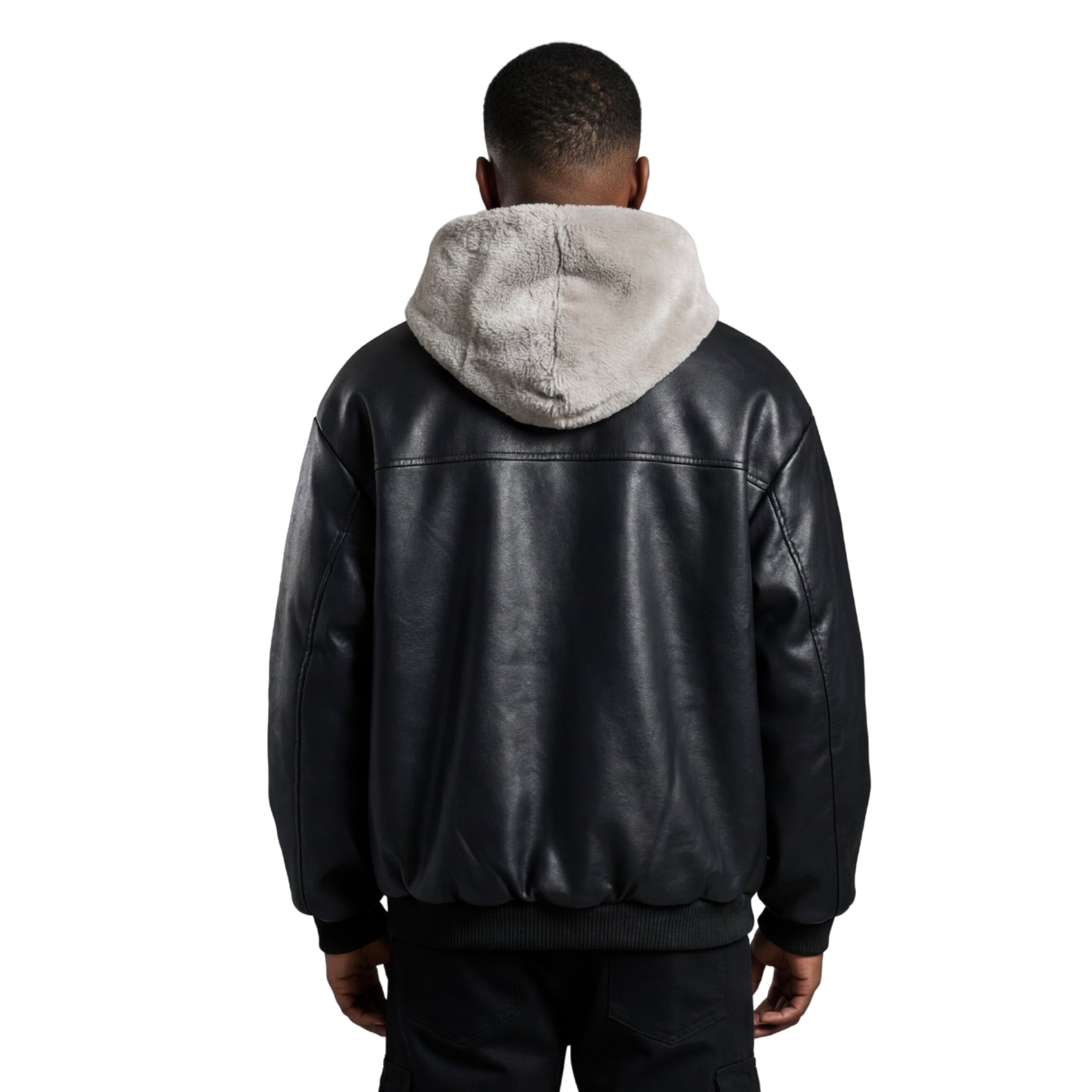 LOGAN LAYERED LEATHER JACKET
