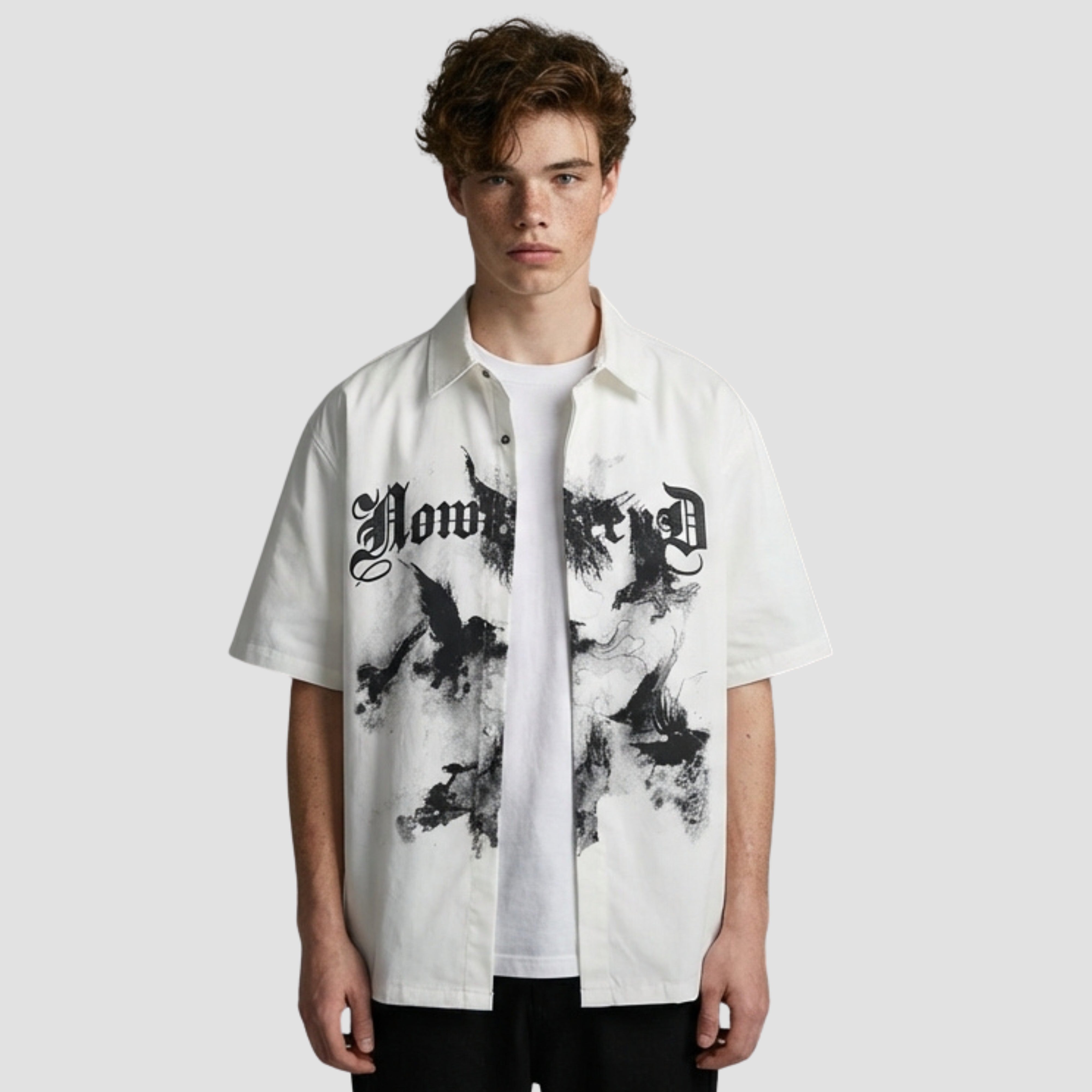 NERO PAINTED PRINT TEE