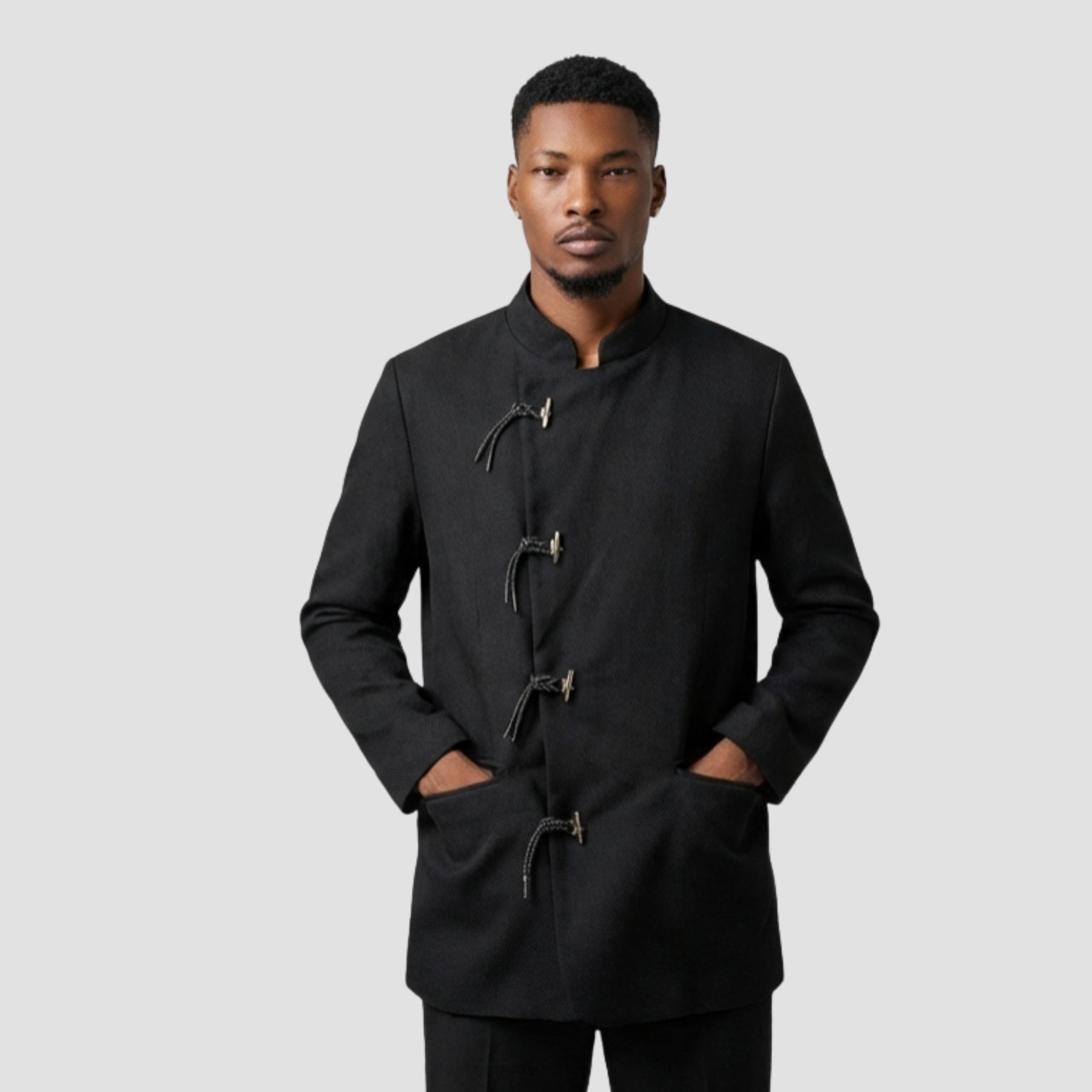 CALLUM STAND COLLAR JACKET